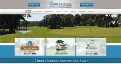 Desktop Screenshot of golfinvenice.com