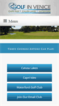 Mobile Screenshot of golfinvenice.com